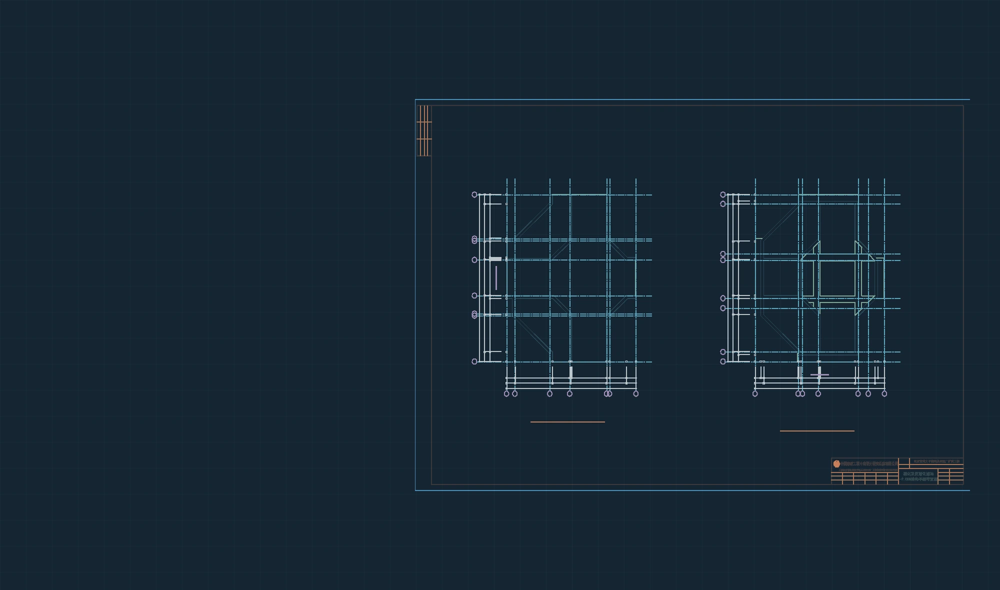UDE 从真实工程 DWG 图纸读取并导出的图形内容